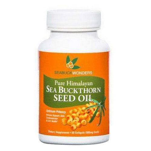 Seabuck Wonders, Sea Buckthorn Seed Oil, 60 Softgels