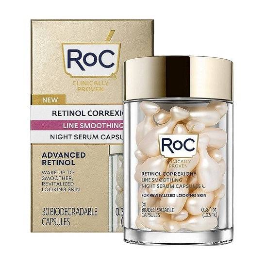 RoC Retinol Correxion Line Smoothing Night Serum 30 Capsules