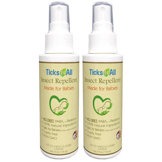 All Natural Insect Repellent 4 Babies 4oz (2 Pack)